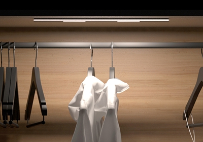 bedroom closet lighting