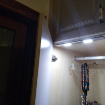  USB Rechargeable led light with sensor for cabinets wardrobes