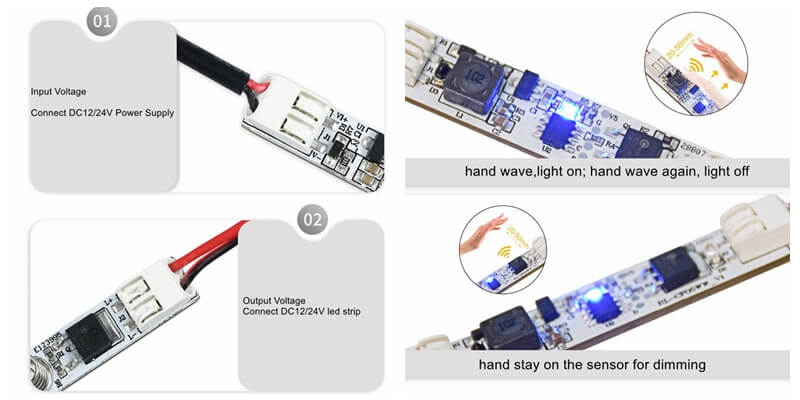 hand wave dimming switch