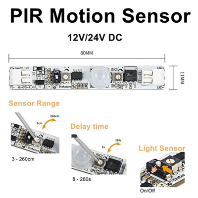 PIR sensor PCB