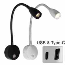 LED Reading Light with USB&Type